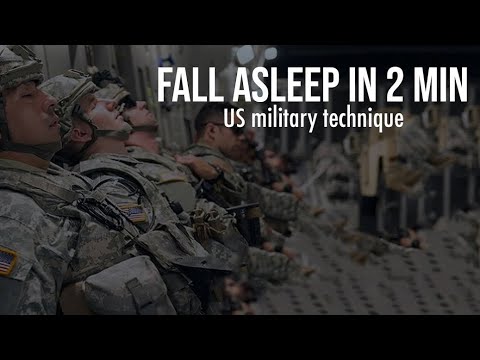 How to Fall Asleep Fast (US Military Technique)